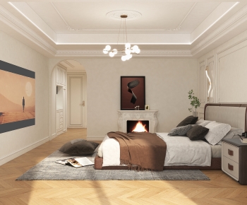 French Style Bedroom-ID:132930381