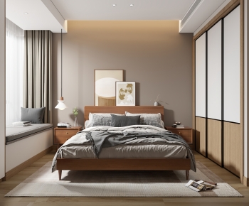 Nordic Style Bedroom-ID:912680628