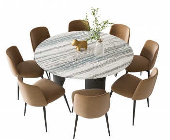 Modern Dining Table And Chairs-ID:295094016