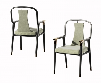 New Chinese Style Single Chair-ID:665237904