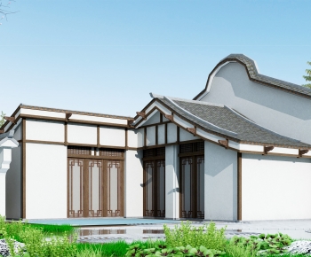Chinese Style Ancient Architectural Buildings-ID:252125981