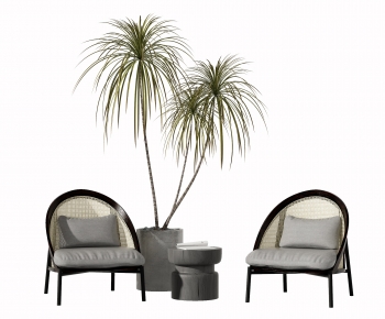 Wabi-sabi Style Lounge Chair-ID:806451089