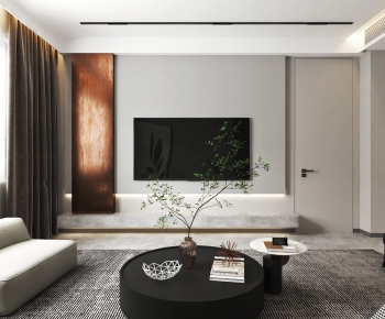 Modern A Living Room-ID:396735918