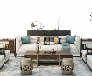 Chinese Style Sofa Combination-ID:537867072