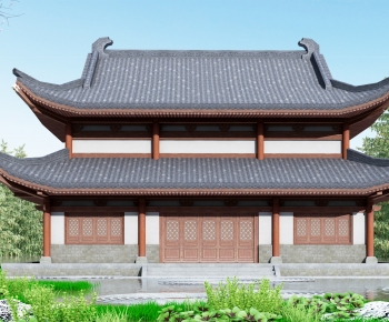 Chinese Style Ancient Architectural Buildings-ID:280447967