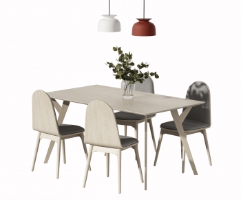 Modern Dining Table And Chairs-ID:508337021