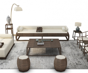 Chinese Style Sofa Combination-ID:351741085