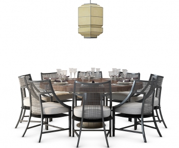 New Chinese Style Dining Table And Chairs-ID:171713119