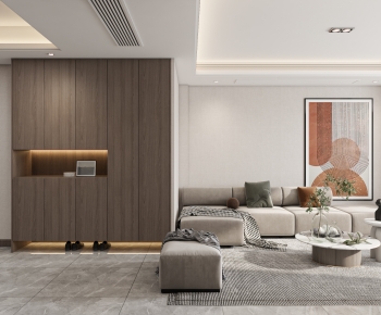 Modern A Living Room-ID:652760033