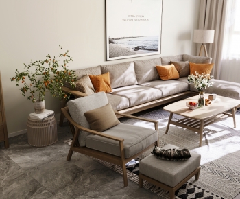 Nordic Style Sofa Combination-ID:358042965