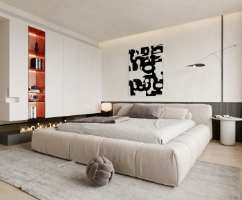 Wabi-sabi Style Bedroom-ID:454169995