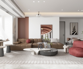 Modern A Living Room-ID:260735994