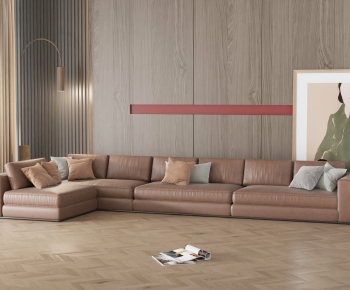 Modern Multi Person Sofa-ID:744359024