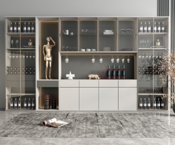 Modern Wine Cabinet-ID:807888036