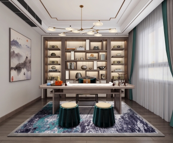 New Chinese Style Study Space-ID:551178938