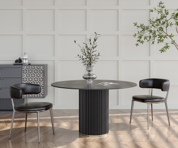 Modern Dining Table And Chairs-ID:986709693