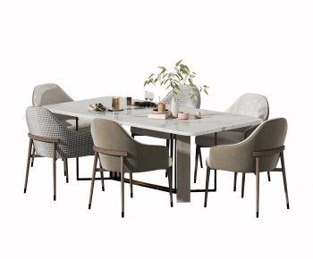 Modern Dining Table And Chairs-ID:345886959