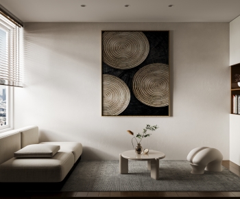 Wabi-sabi Style A Living Room-ID:927504063