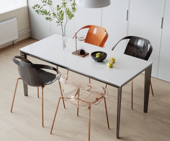 Modern Dining Table And Chairs-ID:962528944
