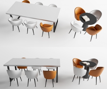 Modern Dining Table And Chairs-ID:679128891