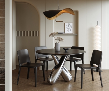 Modern Dining Table And Chairs-ID:664334065