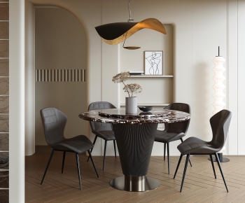 Modern Dining Table And Chairs-ID:622174028