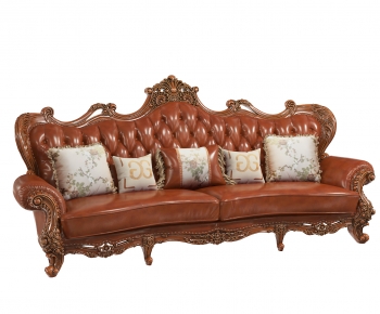 European Style Three-seat Sofa-ID:430624018
