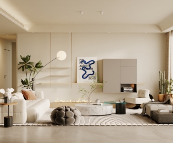 Modern A Living Room-ID:539243941