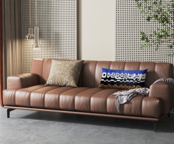 Modern Three-seat Sofa-ID:860011108