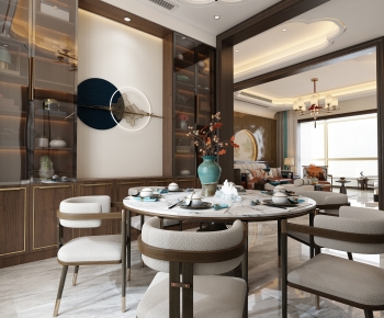 New Chinese Style Dining Room-ID:339167129