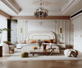 French Style Bedroom-ID:687423945