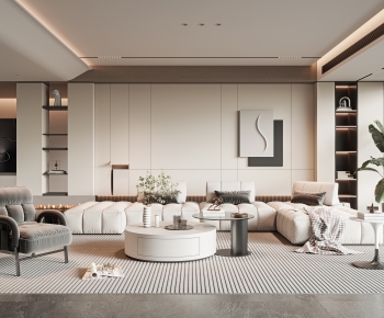 Modern A Living Room-ID:686990982