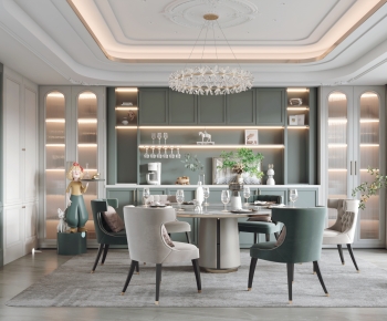 French Style Dining Room-ID:793241983