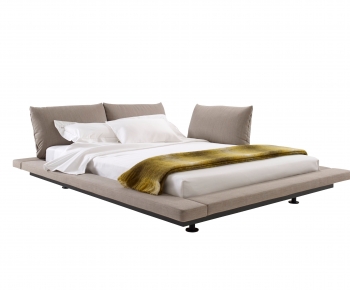 Modern Double Bed-ID:274977929