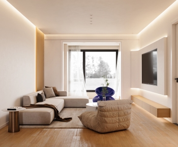 Modern A Living Room-ID:618473057