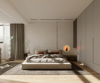 Modern Wabi-sabi Style Bedroom-ID:962500104
