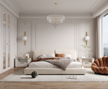 French Style Bedroom-ID:291187056