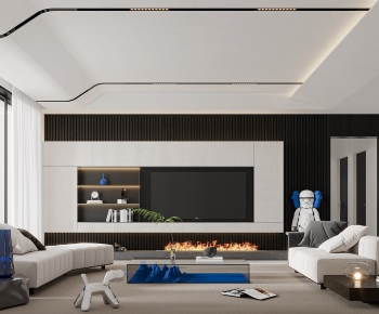 Modern A Living Room-ID:765769551