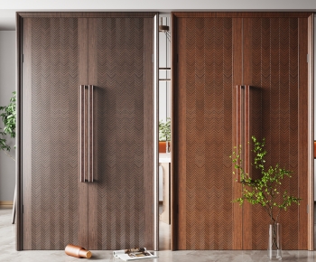 New Chinese Style Entrance Door-ID:364466914