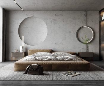 Wabi-sabi Style Bedroom-ID:547652013