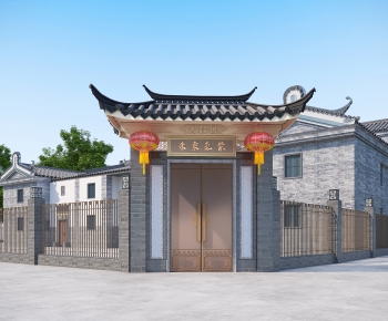 Chinese Style Facade Element-ID:164002904