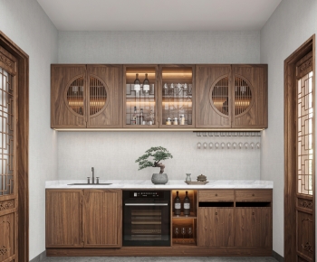 Chinese Style Kitchen Cabinet-ID:422504902