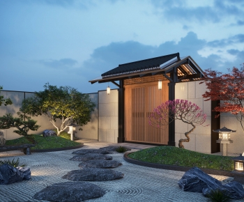 New Chinese Style Courtyard/landscape-ID:250907909
