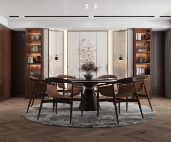 New Chinese Style Dining Room-ID:409231266