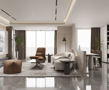 Modern A Living Room-ID:158555986