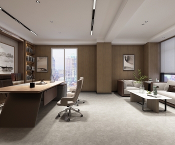 Modern Manager's Office-ID:608603957