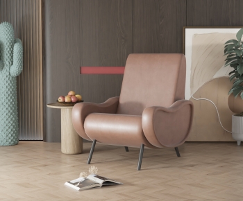 Wabi-sabi Style Lounge Chair-ID:669680128