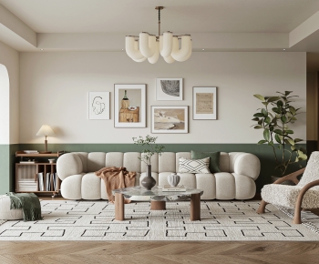 Nordic Style A Living Room-ID:459959525