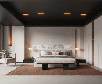 New Chinese Style Bedroom-ID:171649554