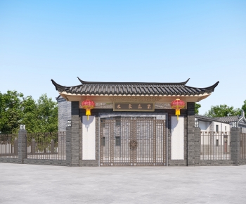Chinese Style Facade Element-ID:917570118